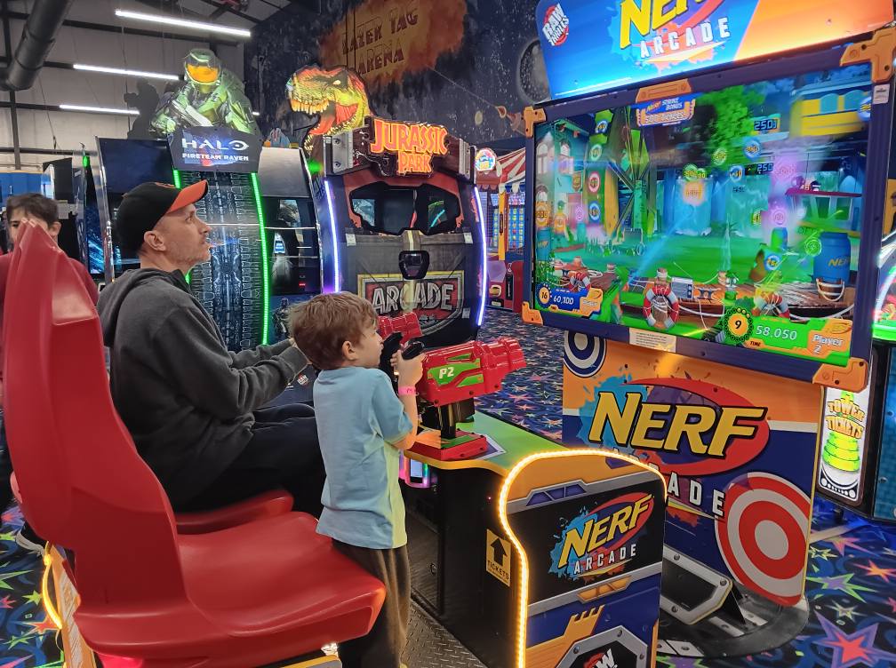 Maryland kids arcade birthday party Players Fun Zone Westminster, MD