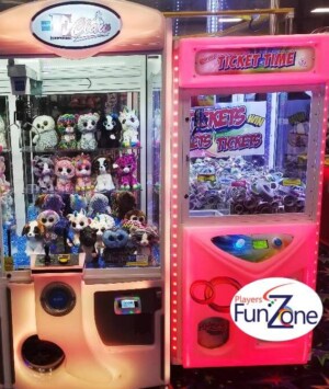 Beanie Baby Claw Game and Ticket Time